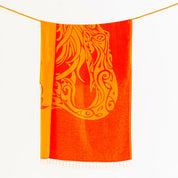 Mermaid Orange - Turkish Towel