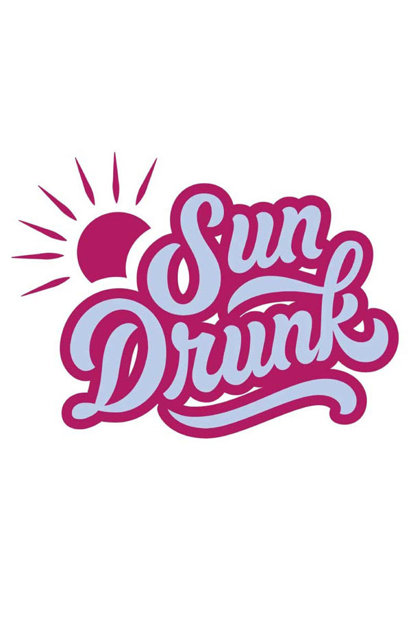 Sun Drunk Stickers