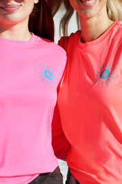 High Performance UPF Shirt 50+ Neon Pink