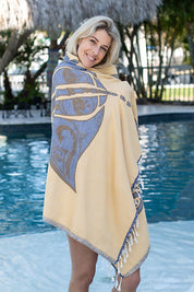 Manta Ray Turkish Towel - Or