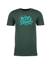 Short Sleeve Soft Fitted Tee - Forest Green - Sun Drunk